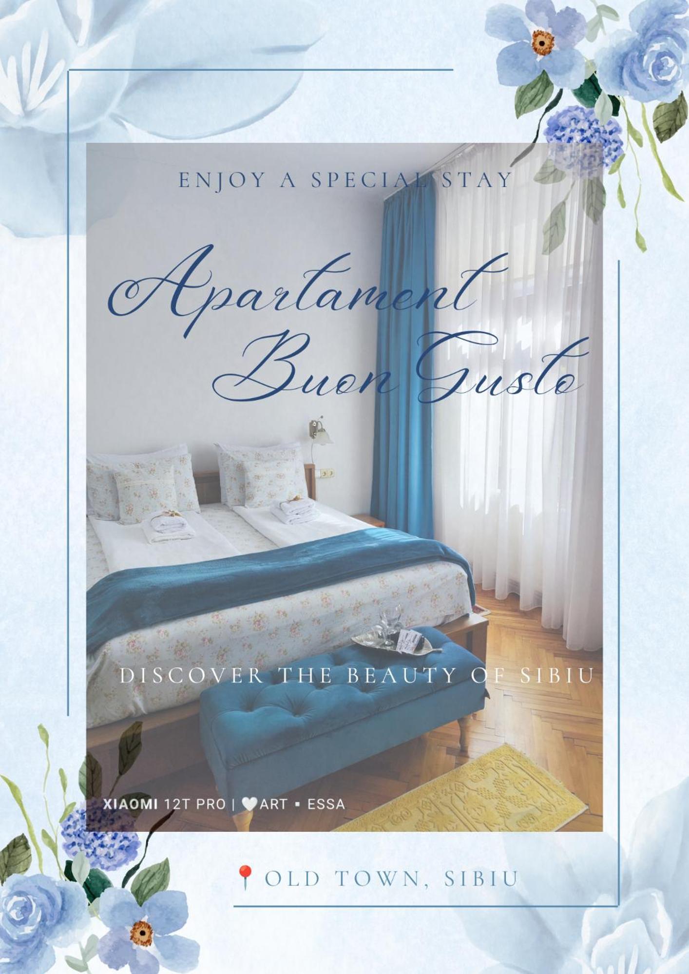 Apartament Buon Gusto,Near Main Square And Liar Bridge,Historical Side Of City Center ซีบิว ภายนอก รูปภาพ